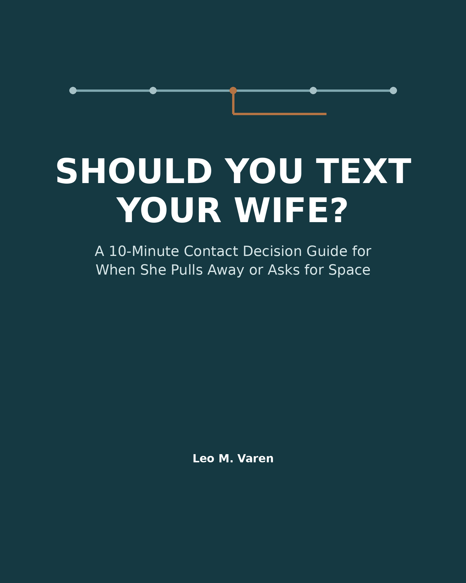 Cover of Should You Text Your Wife? by Leo M. Varen